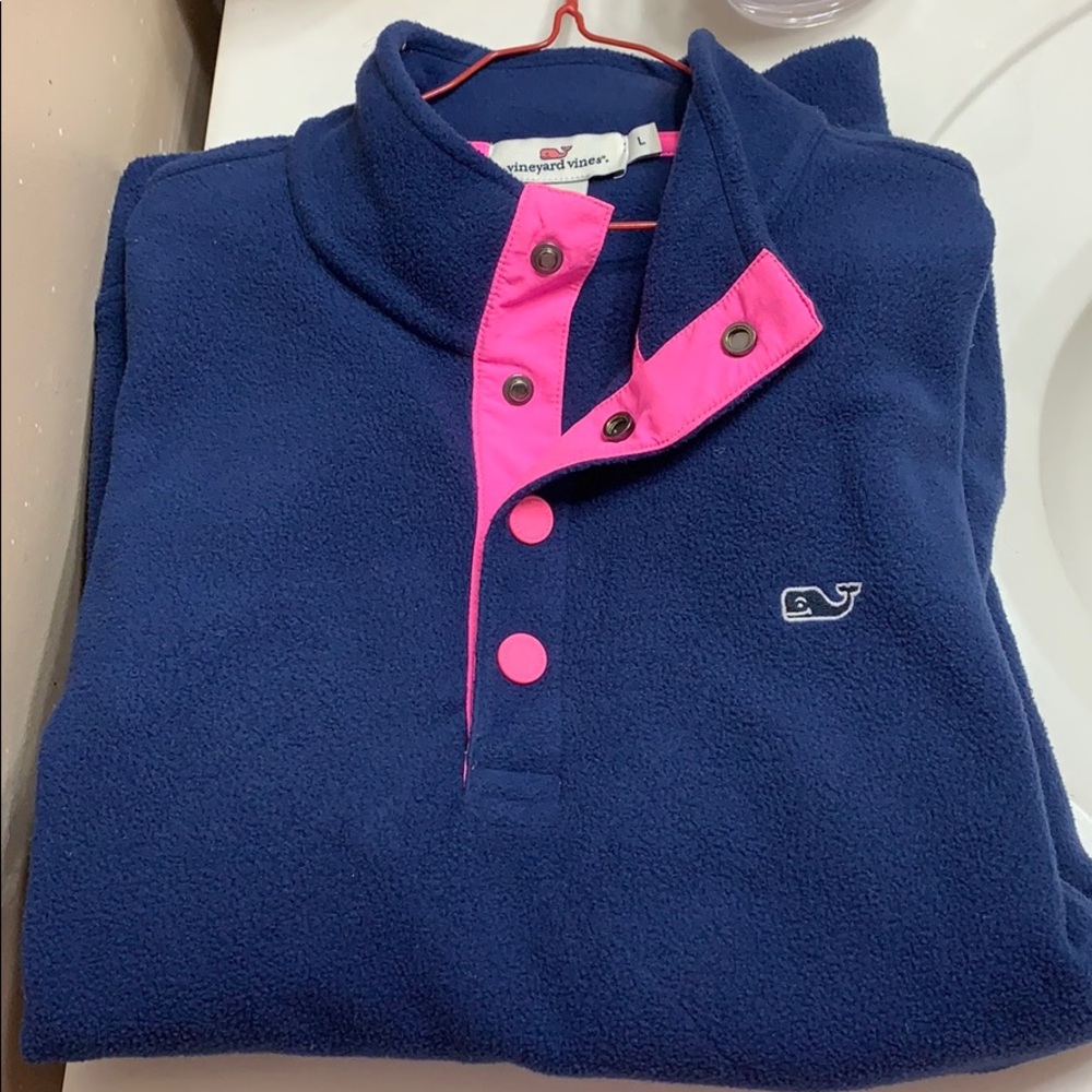 Vineyard Vines 100% Fleece Pullover